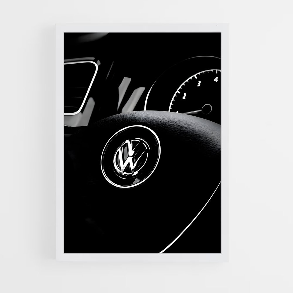 Poster Dashboard Dynamic – affiche Volkswagen (vue 3)